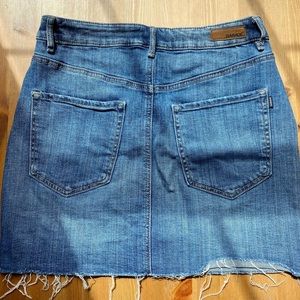 garage denim skirt